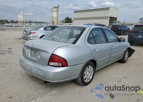 2002 Nissan Sentra Xe z USA, uszkodzony, nr VIN 3N1CB51D22L593763